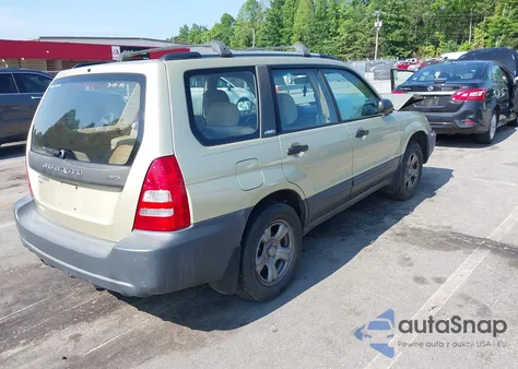 2003 Subaru Forester X z USA, uszkodzony, nr VIN JF1SG63673H701847